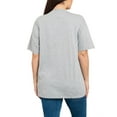 thumbnail image 5 of Disney Mickey Mouse Women's Plus Size Graphic Tee, Heather Gray Vintage Shirt, 5 of 6