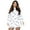 White, variant on Leg Avenue Women's Plus Size Stitch Halloween Costume Shirt Dress
