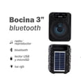 thumbnail image 2 of Bocina Bluetooth Portátil de 3" con Panel Solar Link Bits VA376T, 2 of 2