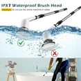 thumbnail image 4 of 7-in-1 Electric Brush Spin Scrubber Cordless Rechargeable Handheld Power Cleaning Set, 4 of 10