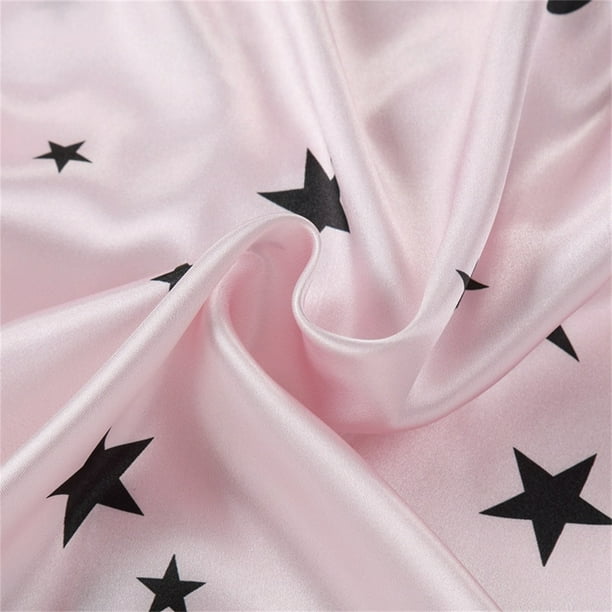 Silk star pajamas shop