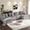 130"U-Shape Gray 4Seat, variant on SEENYOO 130" Boneless Couch, Modern Couches for Living Room, U-Shaped 4-Seat Modular Sofa with Chaise, Oversized, No Assembly, Gray