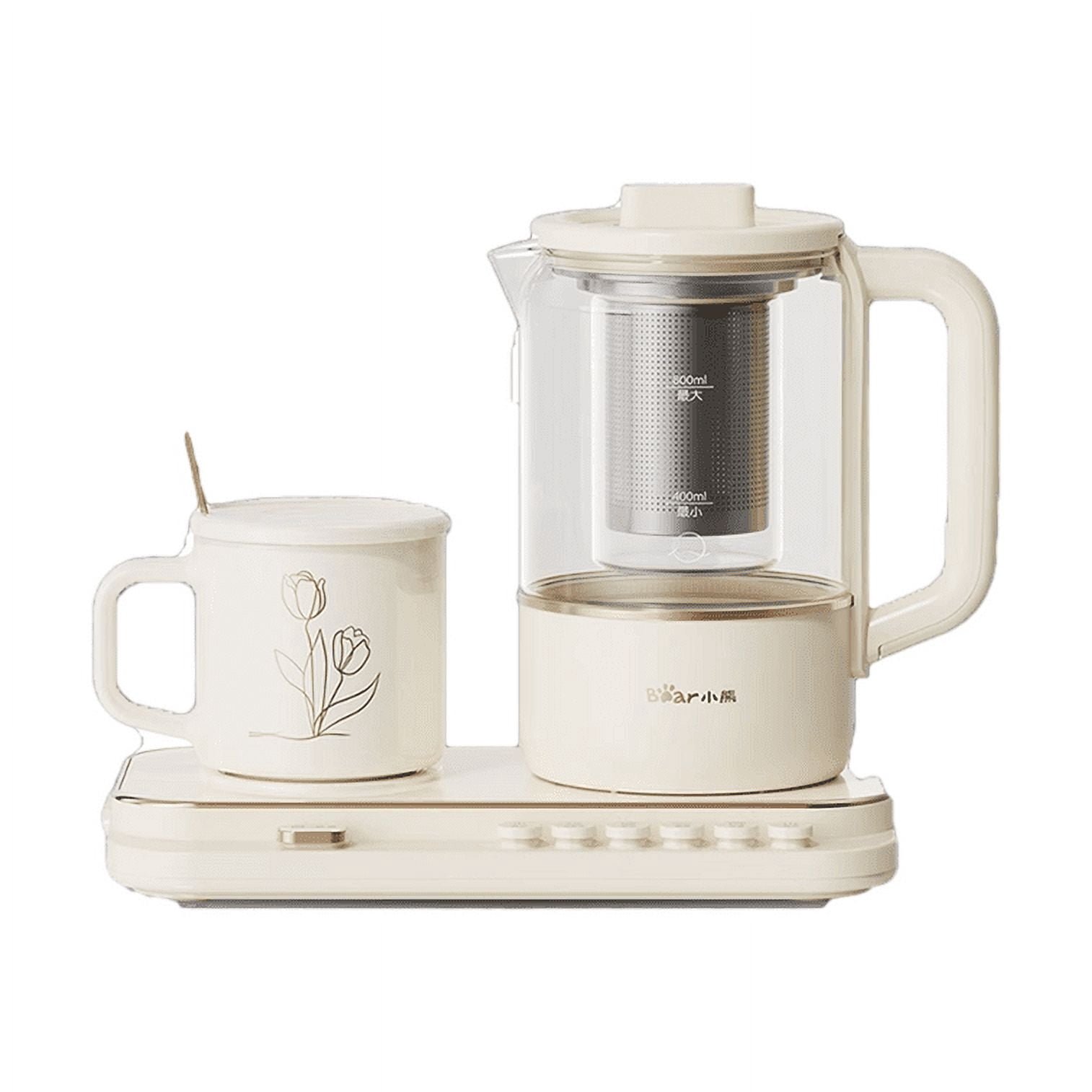Electric Tea Kettle Set -YSH-D08Q2 Cream color