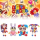 thumbnail image 3 of Treingi 2024 25-40CM El asombroso juguete de peluche de circo digital Anime Lindo payaso de dibujos animados Muñeco de peluche suave Regalo divertido de cumpleaños y Navidad para niña, 3 of 5