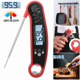 thumbnail image 2 of Instant Read Digital Meat Thermometer Fast For Kitchen Food Cooking Bbq Grilling, 2 of 6