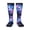 2 Black-1, variant on Women's Knee High Socks Outer Space Galaxy Thermal Soft Knee Long Socks