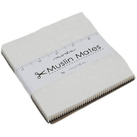 Moda Muslin Mates - Muslin Mates 2018 Moda Charm Pack by Moda Classic; 42 - 5