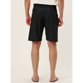 thumbnail image 5 of DARING DIVA Men's Drawstring Swim Shorts Elastic Waist Board Shorts 36 Black, 5 of 6
