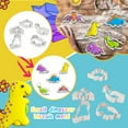 Dinosaur Shaped Stainless Steel Sugarcraft Cake Cookies Baking Cutter