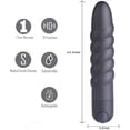 thumbnail image 2 of Black 'Lola' Rechargeable Twisty Bullet Vibrator, 2 of 2