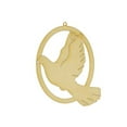 thumbnail image 1 of Package of 1, Medium 6" X 8" 1/8" Baltic Birch Plywood Dove Wood Ornament For Art & Craft Project, Made in USA, 1 of 1
