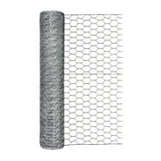 Angle View: Garden Craft 24in H x 50ft L Gray Chicken Wire with 1in Openings