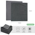 thumbnail image 2 of GFDYREE Microfiber Dish Cloth Kitchen Cloths Cleaning Cloths with Poly Scour Side 12Inch x 12Inch Darkgrey 5Pack, 2 of 7