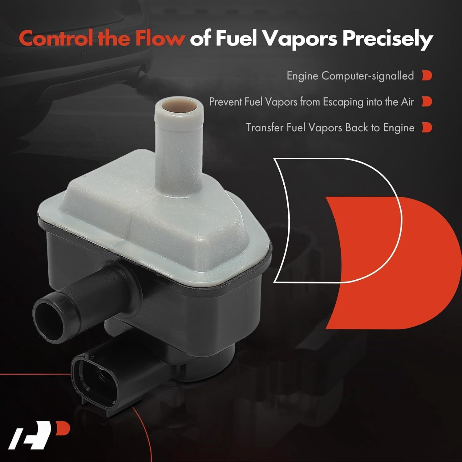 A-Premium Vapor Canister Purge Solenoid Valve Compatible with Toyota Corolla 2014-2019, Corolla iM 2017-2018 & Lexus NX250, NX350h, NX450h+, 2022, LS500, LS500h, 2018-2022, 1.8L, 2.5L, 3.4L, 3.5L
