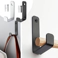 thumbnail image 4 of L Shaped Ladder Hooks,4 Pack Heavy Duty Wall Hooks for Garage Organization,Tool Storage with Mounting Screws, 4 of 5