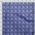 thumbnail image 4 of oneOone Silk Tabby Medium Blue Fabric Butterflies Sewing Fabric By The Yard Printed Diy Clothing Sewing Supplies 42 Inch Wide, 4 of 4