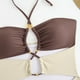 thumbnail image 5 of Trajes de baño tankini para mujer Traje de baño estampado diario para mujer Traje de baño conservador de cuerpo unido Conjunto de dos piezas con falda de playa estampada, 5 of 8