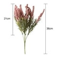 thumbnail image 5 of Artificial Lavender Plants – Rustic Home Decor and Beautiful Lifelike Faux Silk Flower Arrangements for Kitchen, Office, Weddings DIY Colorful Home Decoration Simulation Plant Lavender, 5 of 8