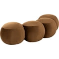 thumbnail image 6 of Meridian Furniture Apollo Saddle Velvet Bench, 6 of 10