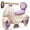 Purple, variant on 12V Kids Motorcycle, 3-Wheel Stable Design, Ride On Toy for Kids w/Remote Control, Toddler Battery Powered Car w/Wooden Handle, Slow Start & Stop, Bluetooth, Led Lights, Anti-Slip Wheels, Purple