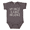 Charcoal, variant on Funny Baby Bodysuit My Uncle Is A Bad Influence Graphic Baby Onesie for Infants