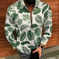 thumbnail image 4 of Awdenio Men's Clothing Funky Button Tropical Beach Casual Shirt, Floral Mens Long Sleeve Shirts, 4 of 8