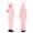Pink, variant on Easter Bunny Onesie for Kids, Cute Pink & Blue Hooded Cartoon Rabbit Animal Pajamas Jumpsuit, Halloween Cosplay Costume for Girls Boys