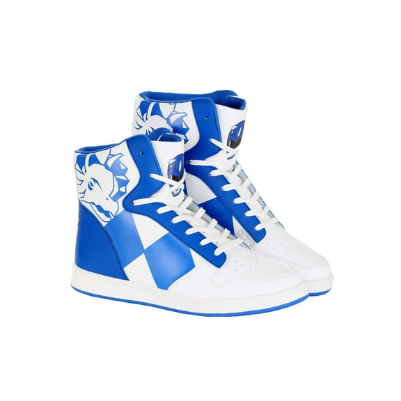 Costume Inspired Blue Power Rangers Sneakers