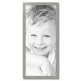 thumbnail image 2 of ArtToFrames 17" x 39" Classic Silver Picture Frame, 17x39 inch Silver Wood Poster Frame (WOM-4926), 2 of 7