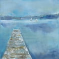 thumbnail image 3 of Schlabach, Sue 15x15 Black Modern Framed Museum Art Print Titled - Lake Edge II, 3 of 5