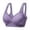 #7-Purple, variant on Pntutb Womens Plus Size Bra Wire Free Underwear Onepiece Bra Everyday Underwear Bras