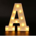 thumbnail image 1 of Decorative Letters Alphabet Letter LED Lights Luminous Number Lamp Decoration Battery Night Light Party Baby Bedroom Decoration, 1 of 5