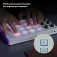 thumbnail image 4 of Mácina de Fabricantes de Ritmos Midi, Botones de Silicona Interfaz USB C 16 RGB TMAT TMAT CONTROLADOR MIDI CAMBIO INNREOL, 4 of 7
