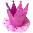 thumbnail image 2 of FVDPWYE Party Hat Photo Props Kids Gifts Birthday caps Party Costume Rose red, 2 of 6