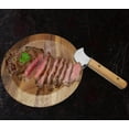 thumbnail image 2 of i Kito One Handed Rocking Knife, Steak Rocker Knife for Disabled, Curved Knife for Easy Grip, Arthritis Tools Kitchen for Cutting, 2 of 7