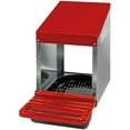 thumbnail image 2 of Miller Manufacturing GNB1 Galvanized Nesting Box with Plastic Basket, Red, 2 of 4