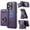 Purple, variant on Allytechgroup for iPhone 17 Pro Max Wallet Case Cover, Support Wireless Charging Detachable Cards Holder Wallet Case with Ring Holder Magnetic PU Leather Back Cover for iPhone 17 Pro Max, Green