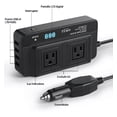 thumbnail image 4 of Inversor de corriente Portátil para Auto BLOOSOM 200W 12v a 110v, 4 of 6