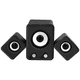 thumbnail image 2 of Juego de altavoces compactos 2.1 Subwoofer USB 12W, 3,5 mm, fuente de alimentación USB, para PC, computadora portátil, tableta y teléfono inteligente Ormromra  2034721-3, 2 of 9