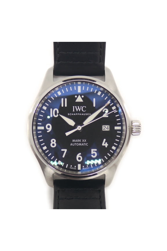 Pre-Owned IWC International Watch Company Pilot's Mark XX IW328201 Automatic Black Dial...