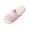 Pink, variant on Willtoo Cute Slippers for Women with Memory Foam Open Toe Fuzzy House Slippers Indoor Outdoor Anti-Skid Softd Sole Slides