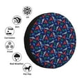thumbnail image 4 of Fotbe sharks turtles Pattern Spare Tire Cover Thickening Universal Fit for Jeep, Trailer, RV, SUV, Truck, Tough Tire Wheel Soft Cover-15 inch, 4 of 6