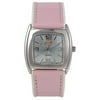 Ladies Pink Patent Leather Watch, White Dial