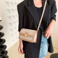 thumbnail image 5 of Adecuado para viajes diarios y citas bolso de PU bolso de mensajero simple de moda, 5 of 5