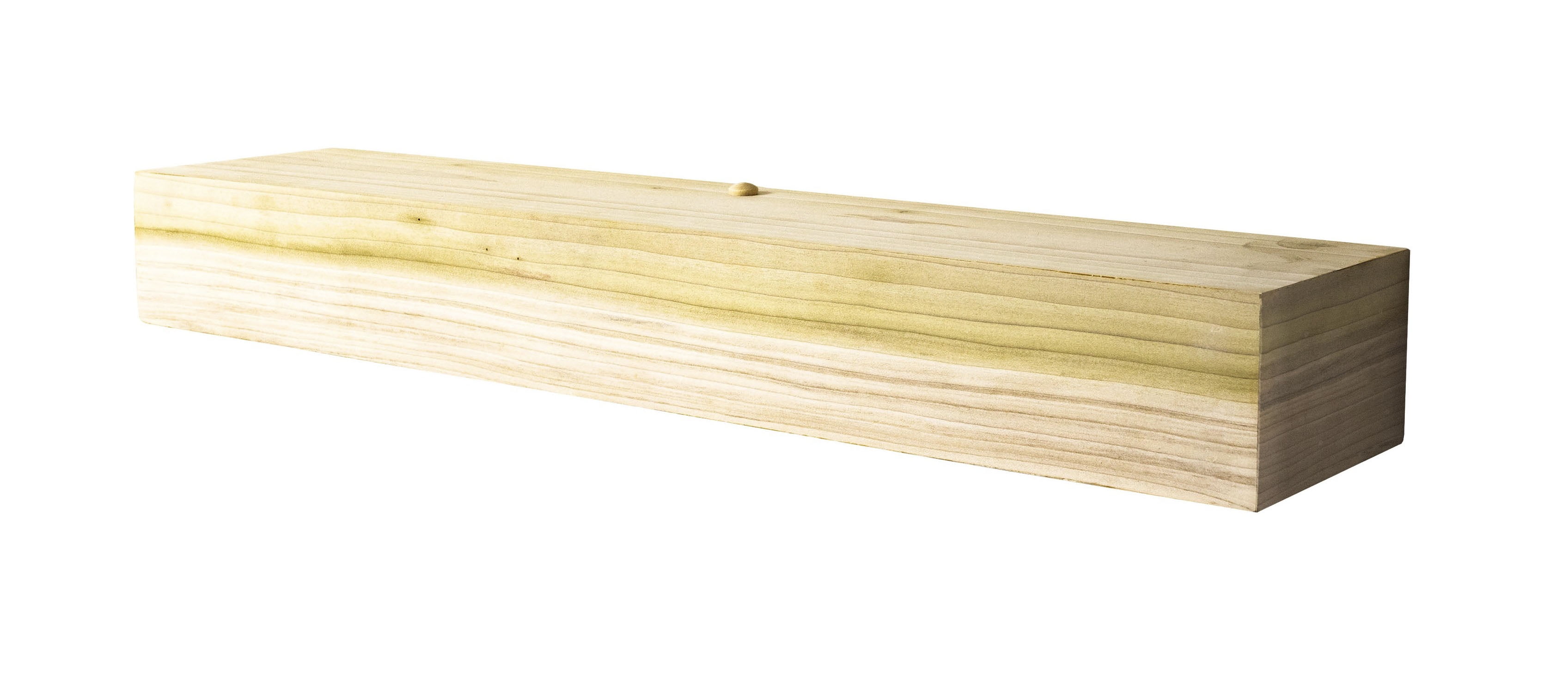 Rayne Poplar Floating Shelf 57x4x4in Natural