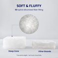 thumbnail image 4 of Cubrecolchón SLEEP ZONE Cooling Queen Size, gris, 4 of 8