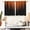 Orange, variant on Red and Black Ombre Gothic Curtains, Dark Aesthetic Gradient Window Drapes for Bedroom, Cool Anime and Goth Room Decor, 2 Panels, 42" W x 63" L