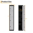 thumbnail image 4 of Luku 71" Metal Storage Cabinet, Lockers for Employees Students with Shelves, Metal Storage Steel Locker for School Office Gym Home Warehouse, Assembly Required, 4 of 8