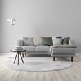 thumbnail image 2 of hometrends Coussin Décoratif en Sherpa Olive, 2 of 4