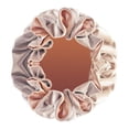 thumbnail image 3 of Plush Hair Bonnet Winter Sleeping Hats High Elastic Band for Most People to Wear Khaki, 3 of 7